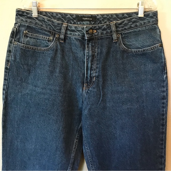Van Heusen Classic Fit Blue Jeans Size 34 x 32 - Picture 3 of 12